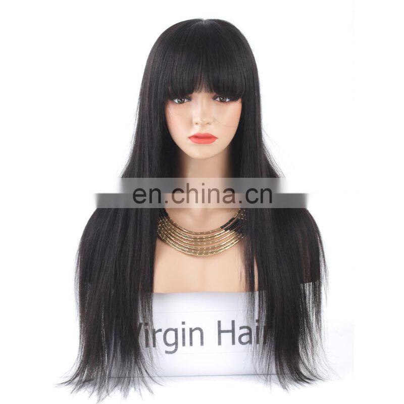 Raw indian hair full lace wig