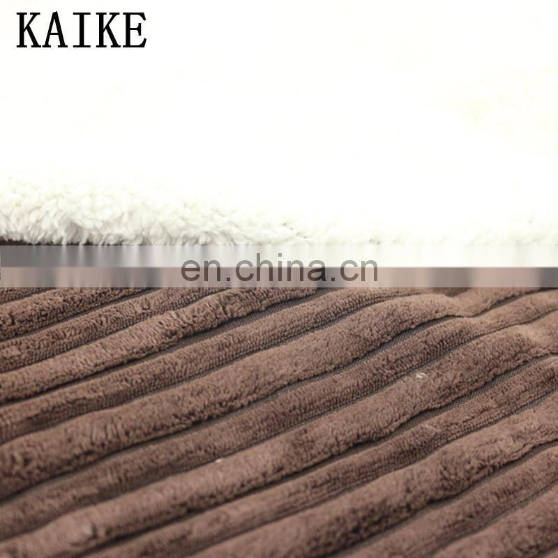 100%polyester cheap polar fleece flannel lamb baby heated mink blanket spain