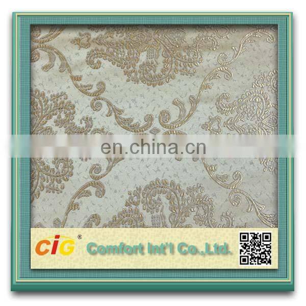 latest design fabric for curtain and furniture decorative arabic curtains for home