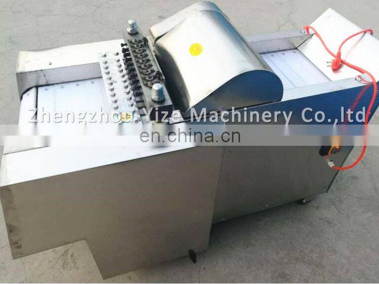 Frozen Chicken Meat Processing Machine Bone Cutting Machine Duck Cube Cutter Machine