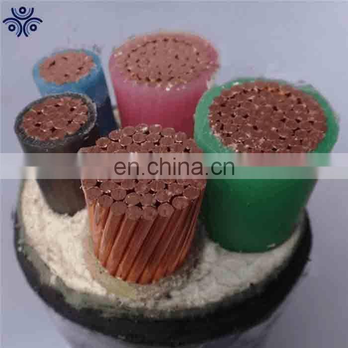 0.6/1KV CU/XLPE 5 core 120mm PE sheathed power cable