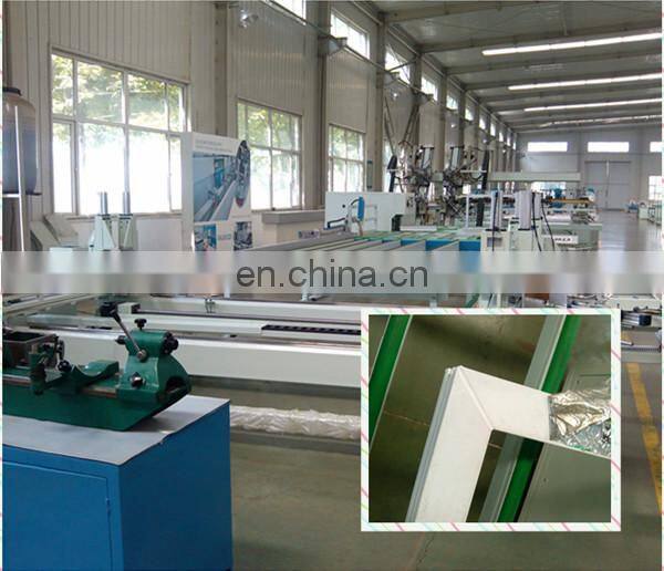 upvc casement window door profile cnc vertical 4 corner welding machine