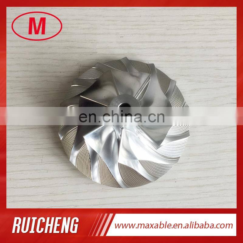 HX35 3599649 51.95/83.03 mm 7+7 blades turbo billet/milling/aluminum 2618 compressor wheel for 3596183/3596337/3532494/3533103