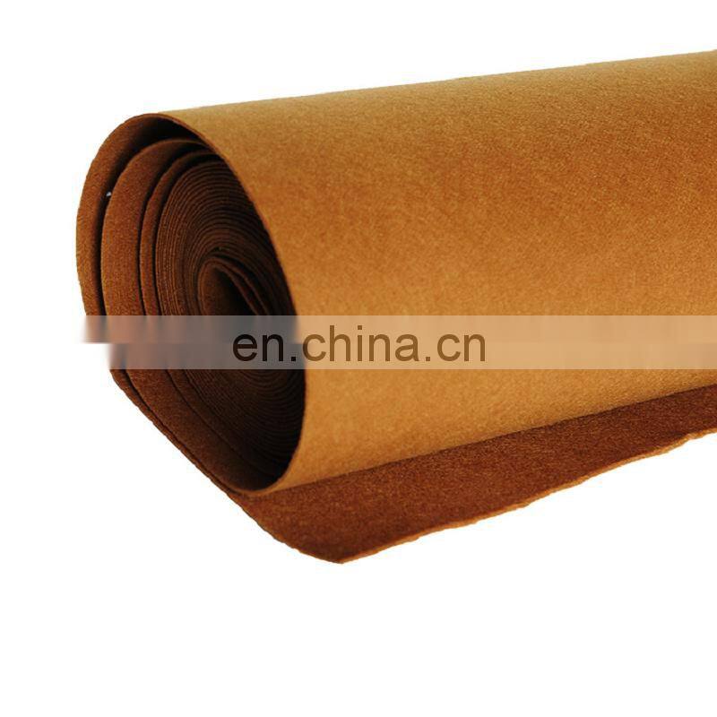 1mm 6mm thick needle punch felt polyester nonwoven colorful felt