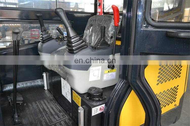 rubber or steel track excavator mini digger trench digger machine for sale