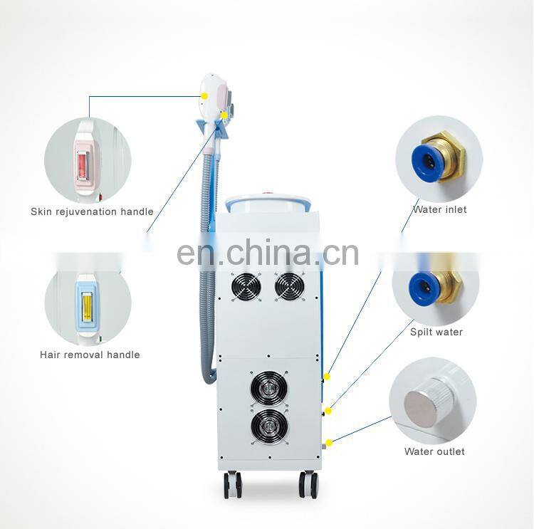360 Magneto-Optic 2 in 1 hair removal skin tightening machine