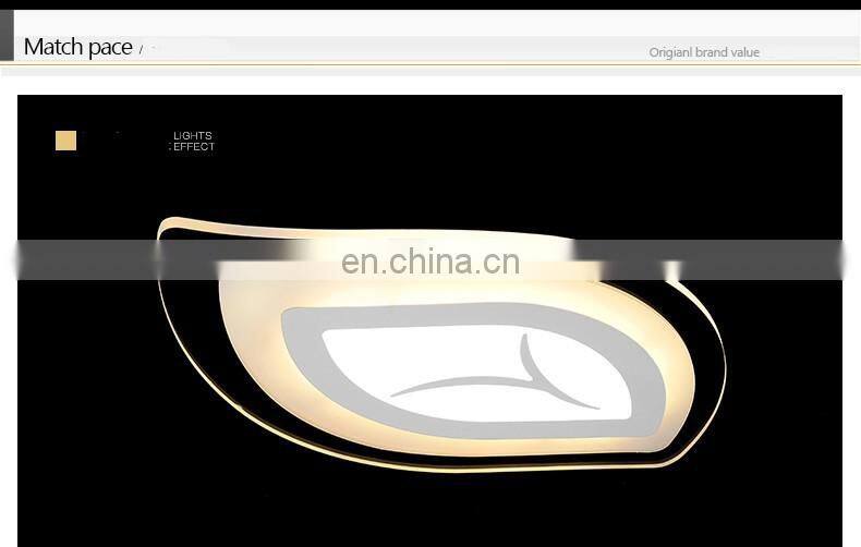 Chinese supplier Creative leaf surface mounted LED ceiling lights