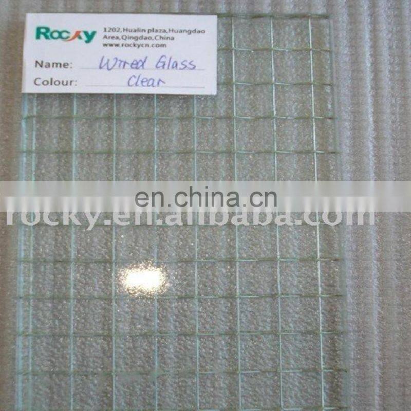 best price 6mm 6.5mm 6.8mm 7mm chicken wire glass