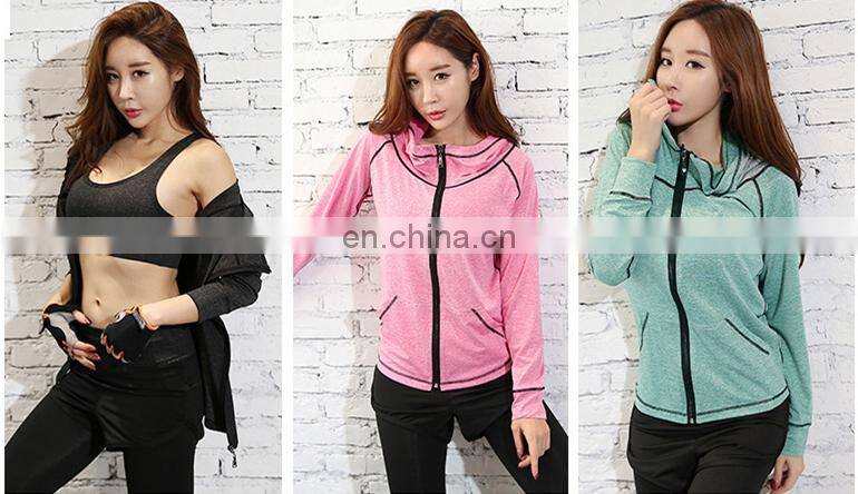 OEM 3 Pieces Gym Wear Women Yoga Wear Fitness Clothing