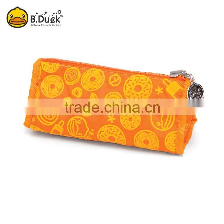 Animal printing cosmetic bag plain canvas women use nylon cosmetic bag