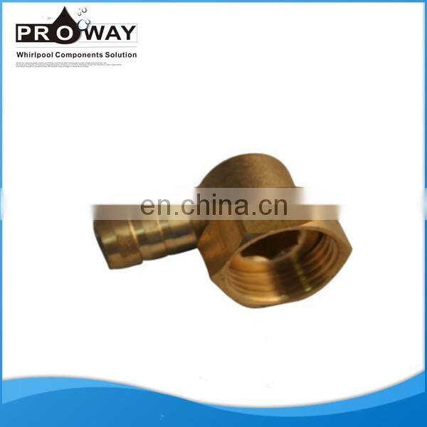 Shower Room Fashion Accessories and Fittings Pipe Connector Tube Union Pipe Connection Brass Elbow Fitting