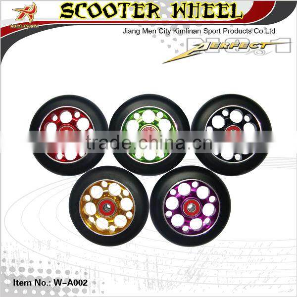 PU SCOOTER WHEEL, STUNT SCOOTER PU WHEEL, METAL CORE PU WHEEL