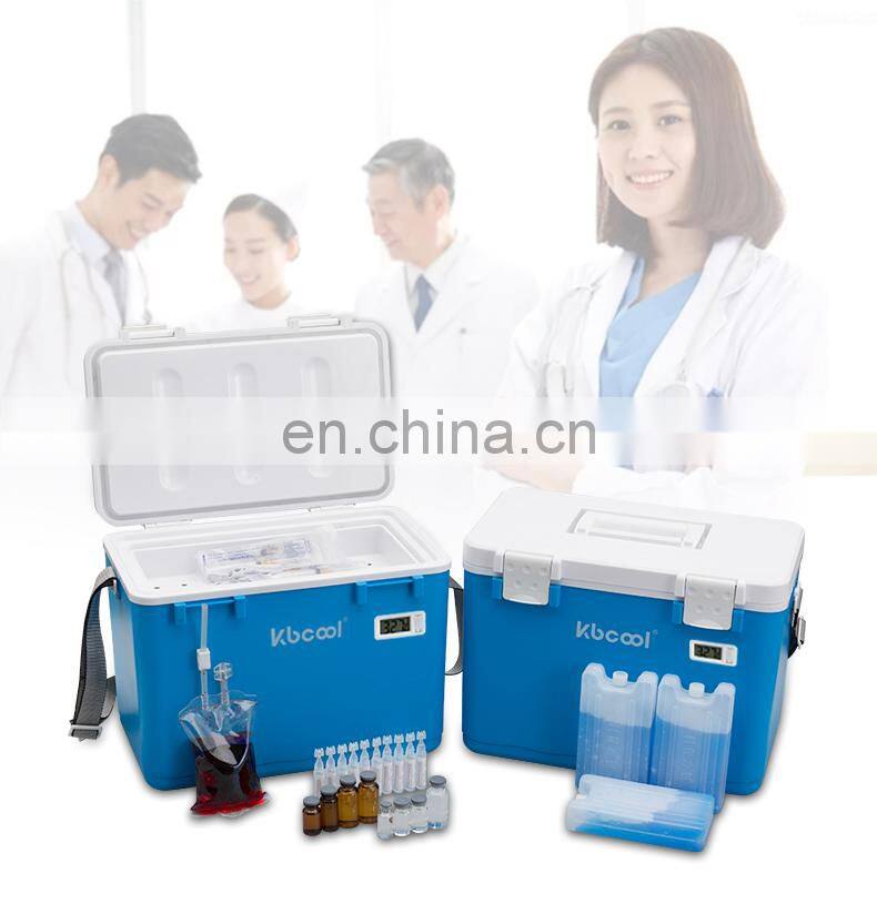 For Medical Transport Cooler Box Keep The Temperature 2-8 degree 24-48 Hours, Blood Vaccine Insulin Cooler Box