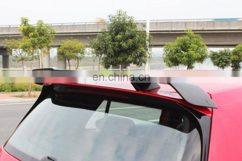 Newly for VW Golf 7 MK7 GTI 2014 UP RZ Style Carbon Fiber Rear Wing Roof Spoiler