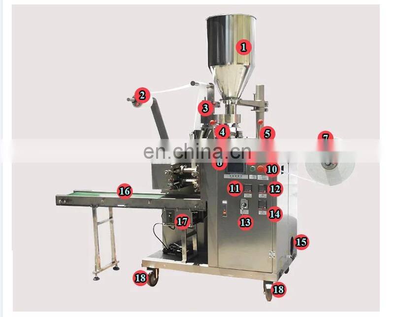 YTK-DCK11 dip tea bags packing machine automatic hand tea bag packing machine