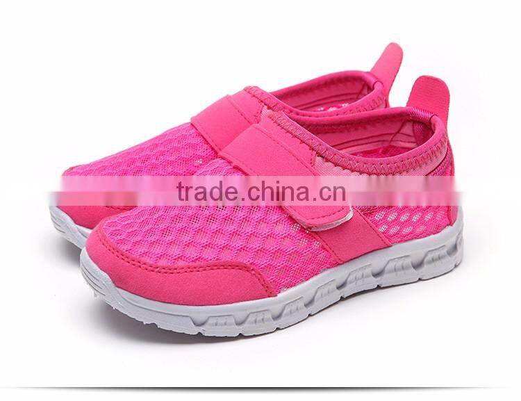 comfortable breathable summer mesh foam kids beach shoes