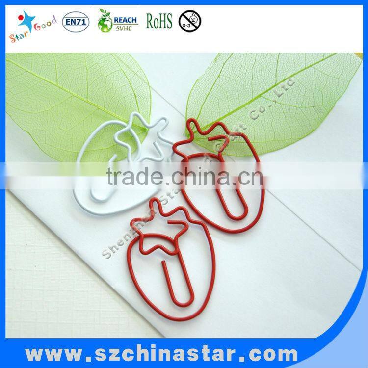 Beautiful design creative tomatoes paper clips