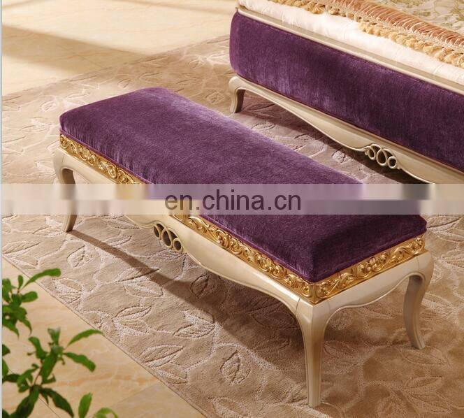 American royal luxury wood double bed luxury bedroom furniture