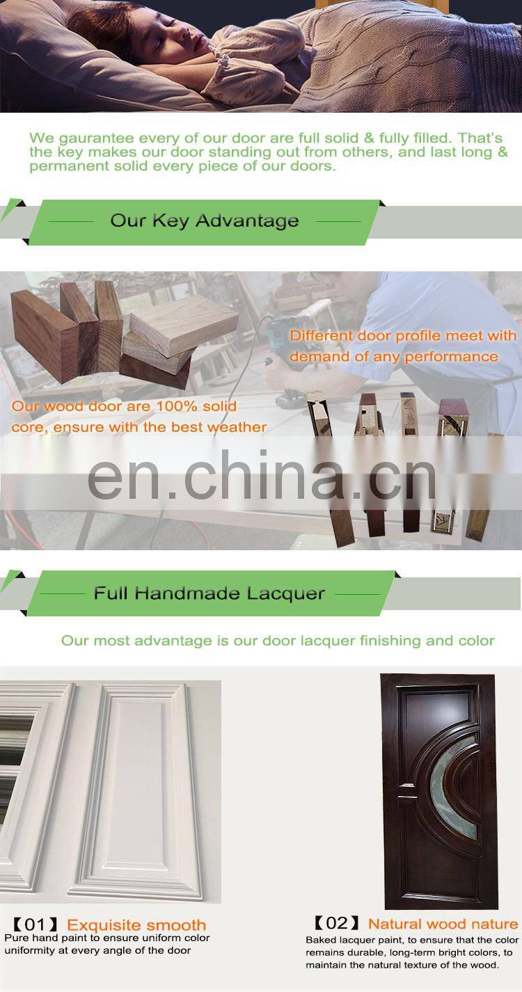 modern rustic interior wooden bedroom apartment door designs veneer wooden flush door for sale