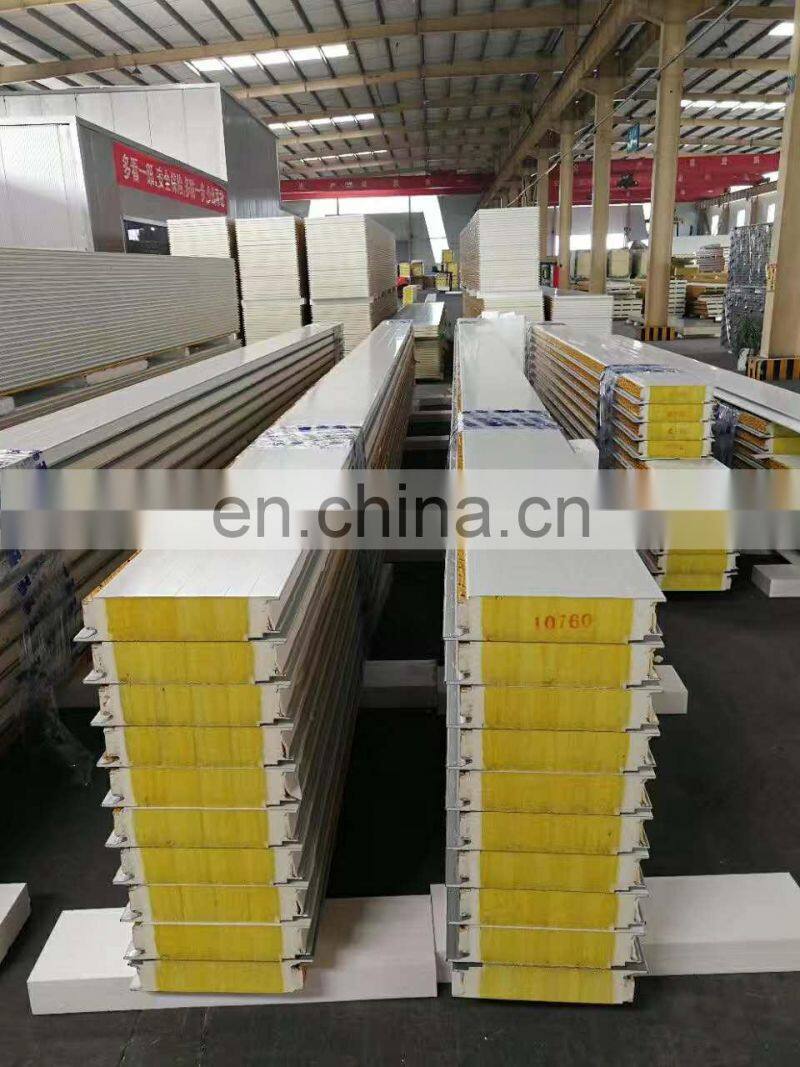 Types Thermal Insulation Color Prepainted Steel Foam Sandwich Panel