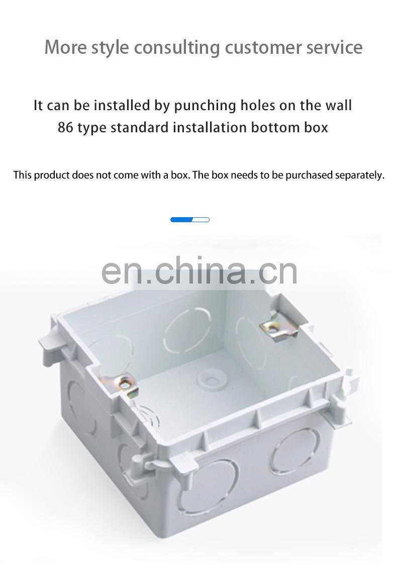 LED Backlight Digital Display Colors Hotel Room Number Door Sign Plate Electronic Hotel Doorplate