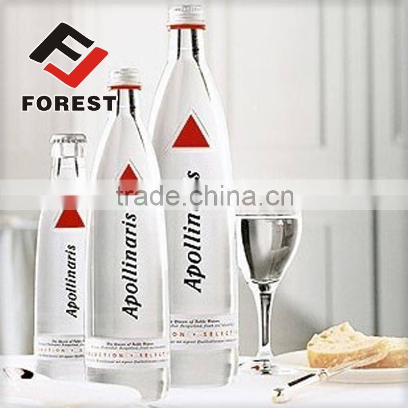 Transparent Waterproof Plastic Bottles Adhesive Roll label, shrink sleeve adhesive label