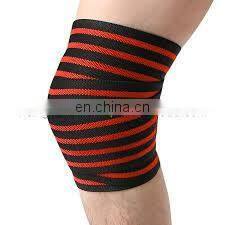 Elastic Breathable Knee Pain Relief Straps Support Wraps Gym Squat Lifting Knee Brace Compression Bandage Sleeve