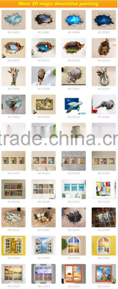 wholesale merry christmas home decro 3d lenticular pics for wall cover