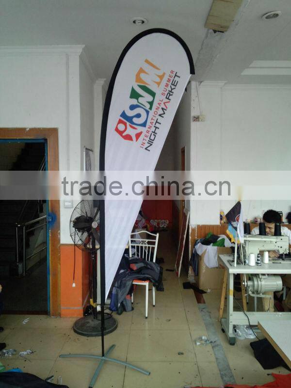 Golf Event teardrop flag