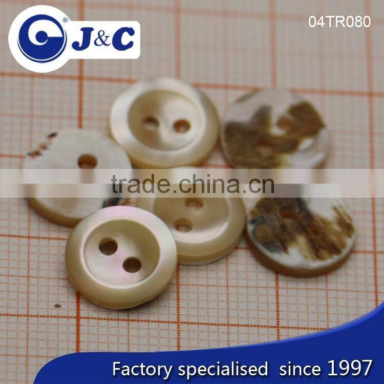 J&C Trocas shell buttons for fashion shirt.TR079,080