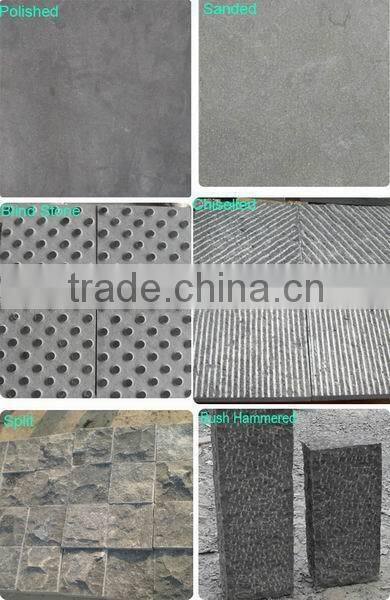 Chinese Top Grade Cheap Blue Limestone Steps