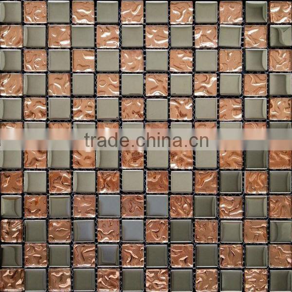 High quality decoration modern glass mosaic