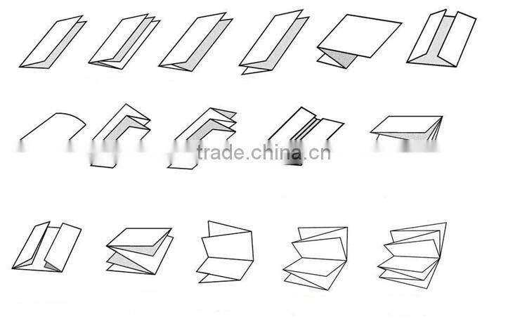 SG-298 automatic 3 paper folding machine