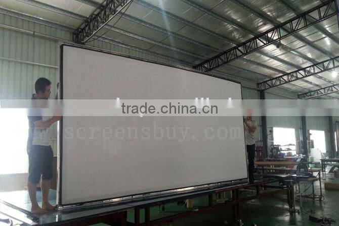 Large Customized fixed curved frame screen