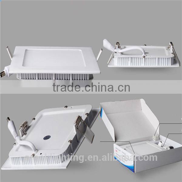 Square LED panel light for office mall and school
