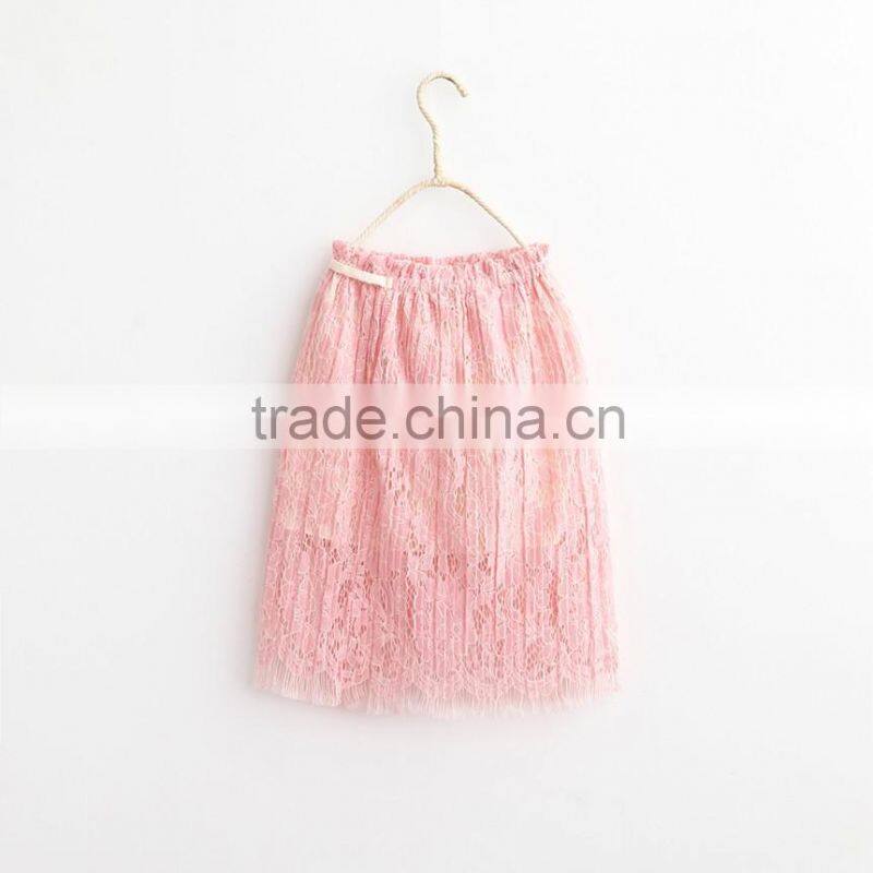 605129 Korean fashion lace decorative flower girls tutu skirts