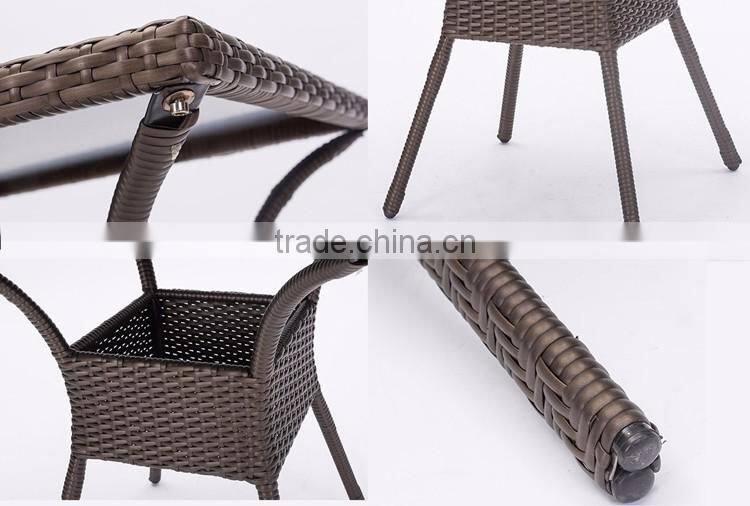 High Quality Leisure PE Rattan Modern Patio Set Garden Furniture Rattan Furniture Set