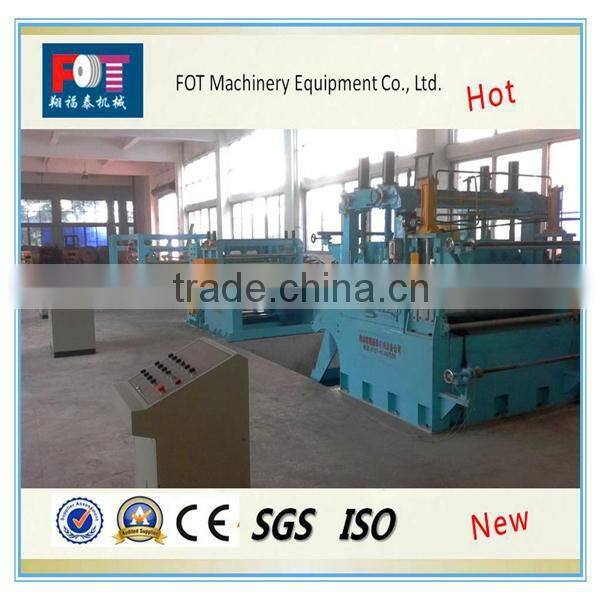 2015 new Hihg precision leveling and cut to length line