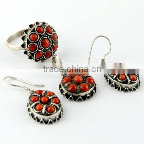 Amazing Created !! Turquoise 925 Sterling Silver Jewellery Set, Gemstone Silver Jewellery