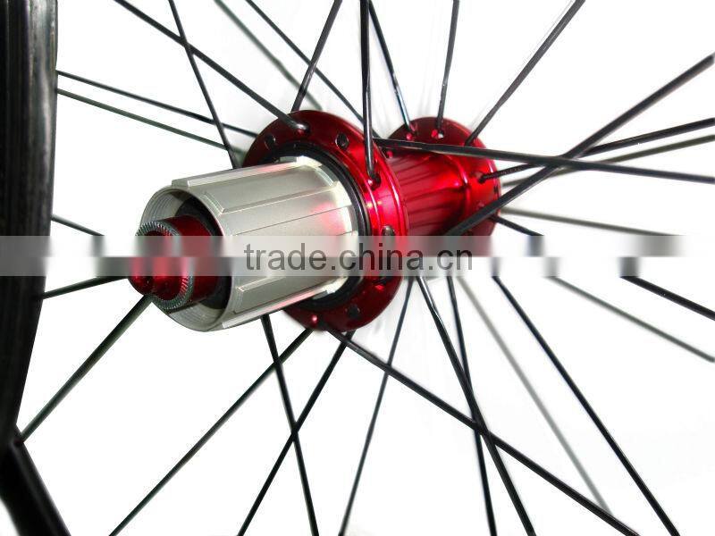 2016 Super light and high quality carbon tubular road wheel SL-3T