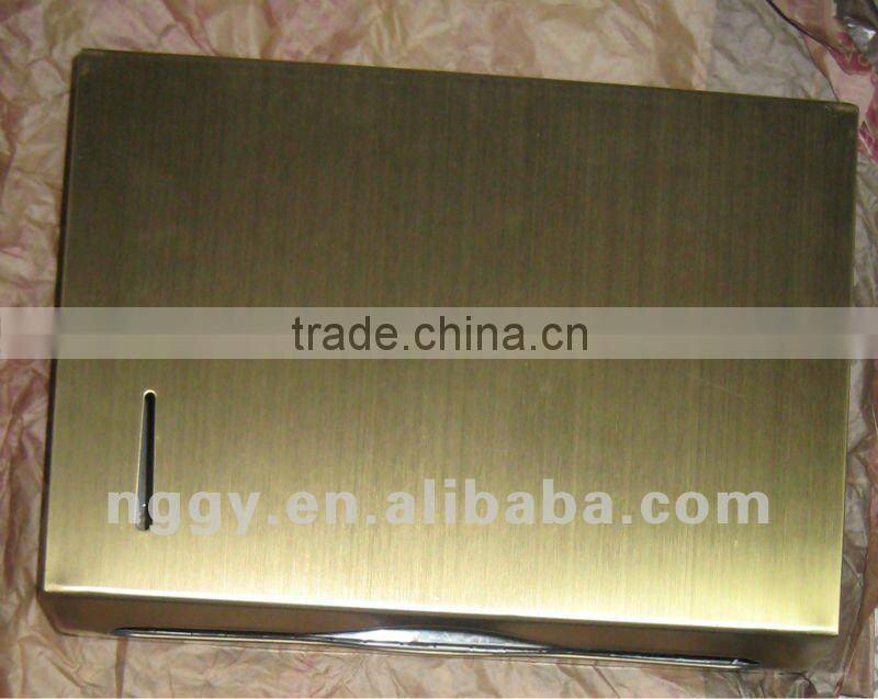 Z-fold Stainless steel toilet paper dispenser D-NF218G