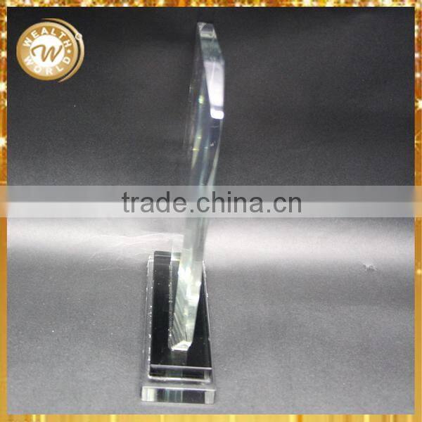 Alibaba china OEM crystal glass award medals
