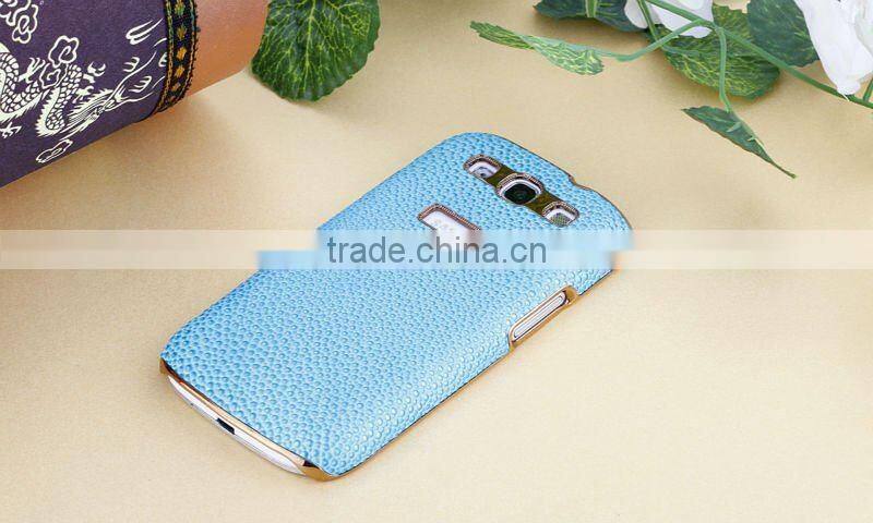 Super real leather case cover for Sumsung galaxy S3 I9300