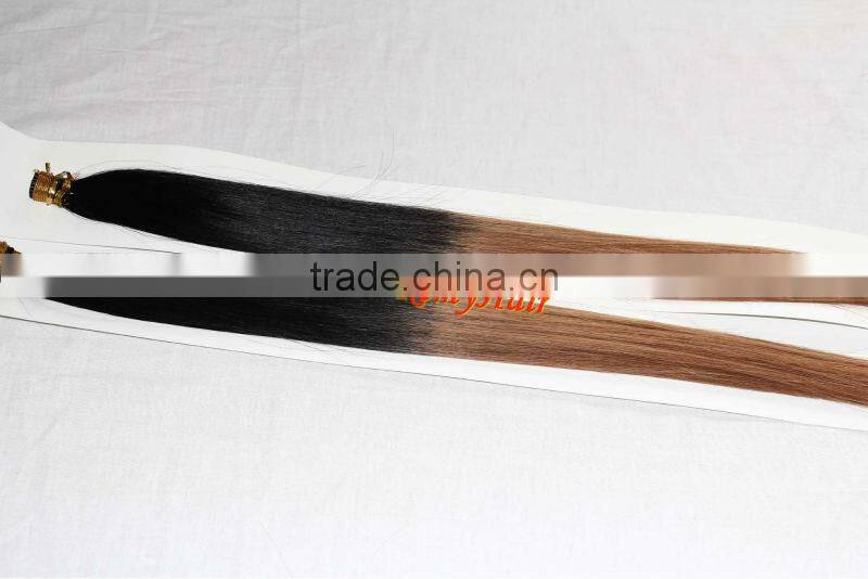 double drawn european virgin hair keratin prebonded hair i tip
