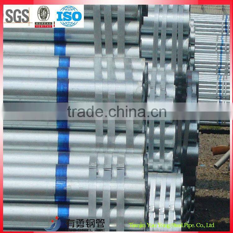 1.5 inch galvanized scaffolding steel pipe weights
