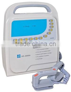 HD- 8000A Biphasic Portable Cardiac Defibrillator Monitor