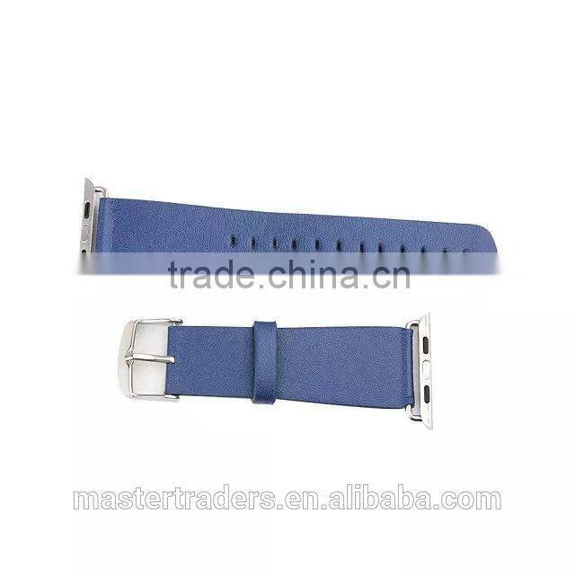 Cheap Colorful PU Leather Watch Band Wrist Strap For 42MM Apple Watch MT-3565