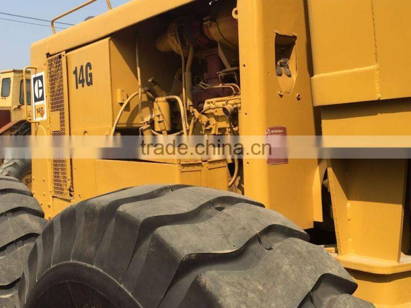 Used Grader 14g for sale,Original from USA,Motor grader 14g