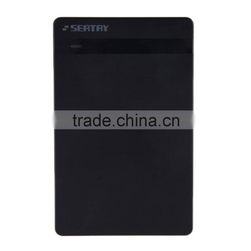 Tool-Free USB 2.0 SATA HDD SSD Enclosure HDD External 2.5'' Case Mobile Box For 2.5 inch SATA HDD SSD Drive Black