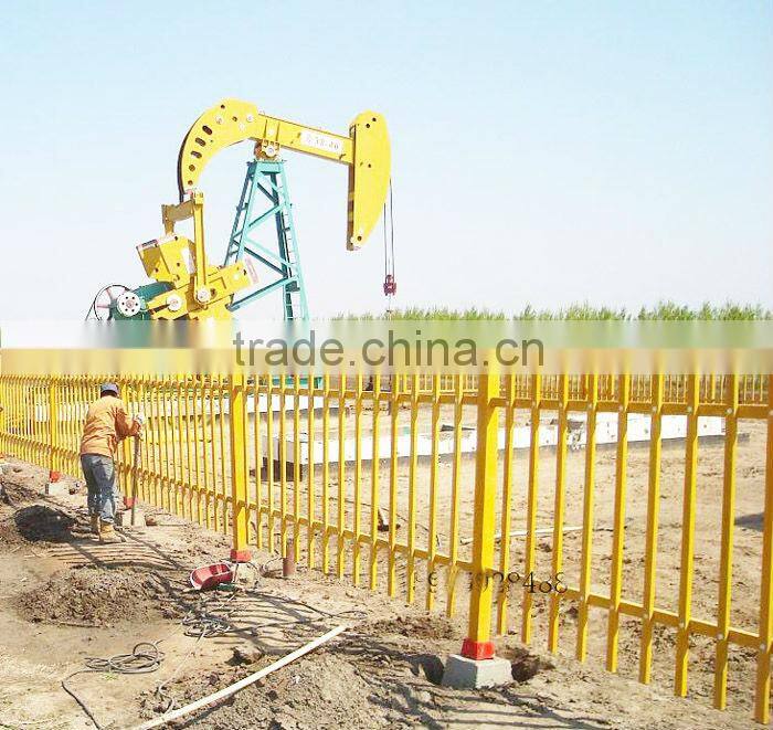 never rusty fiberglass fence, no need painting, low maintain cost